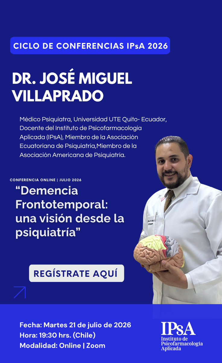 Conferencia Julio 2026: “Demencia Frontotemporal:  una visión desde la psiquiatría”